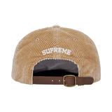 Supreme Cap 'Corduroy S Logo 6-Panel Khaki'