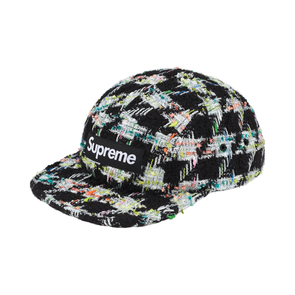 SUPREME CAP 'METALLIC BOUCLE CAMP BLACK'