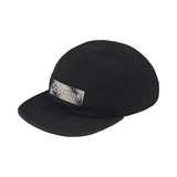 SUPREME CAP 'RHINESTONE LABEL CAMP BLACK'