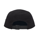 SUPREME CAP 'RHINESTONE LABEL CAMP BLACK'