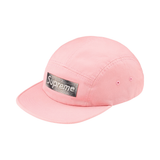 SUPREME CAP 'RHINESTONE LABEL CAMP PINK'