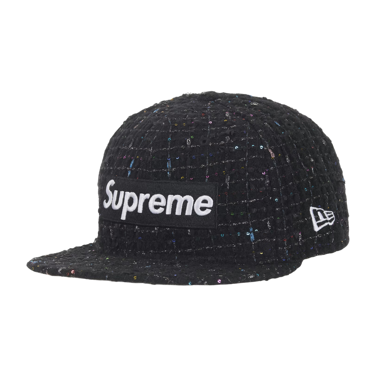 SUPREME HAT 'BOUCLE BLACK'