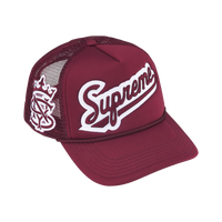 SUPREME HAT 'UNIVERSITY MESH MAROON'