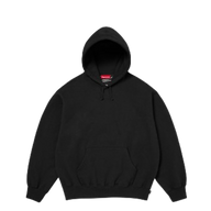 SUPREME HOODIE 'APPLIQUE BLACK'