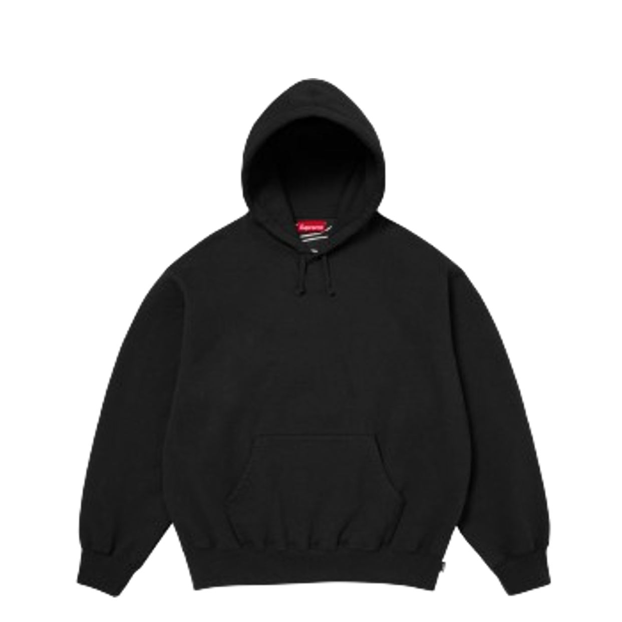 SUPREME HOODIE 'APPLIQUE BLACK'
