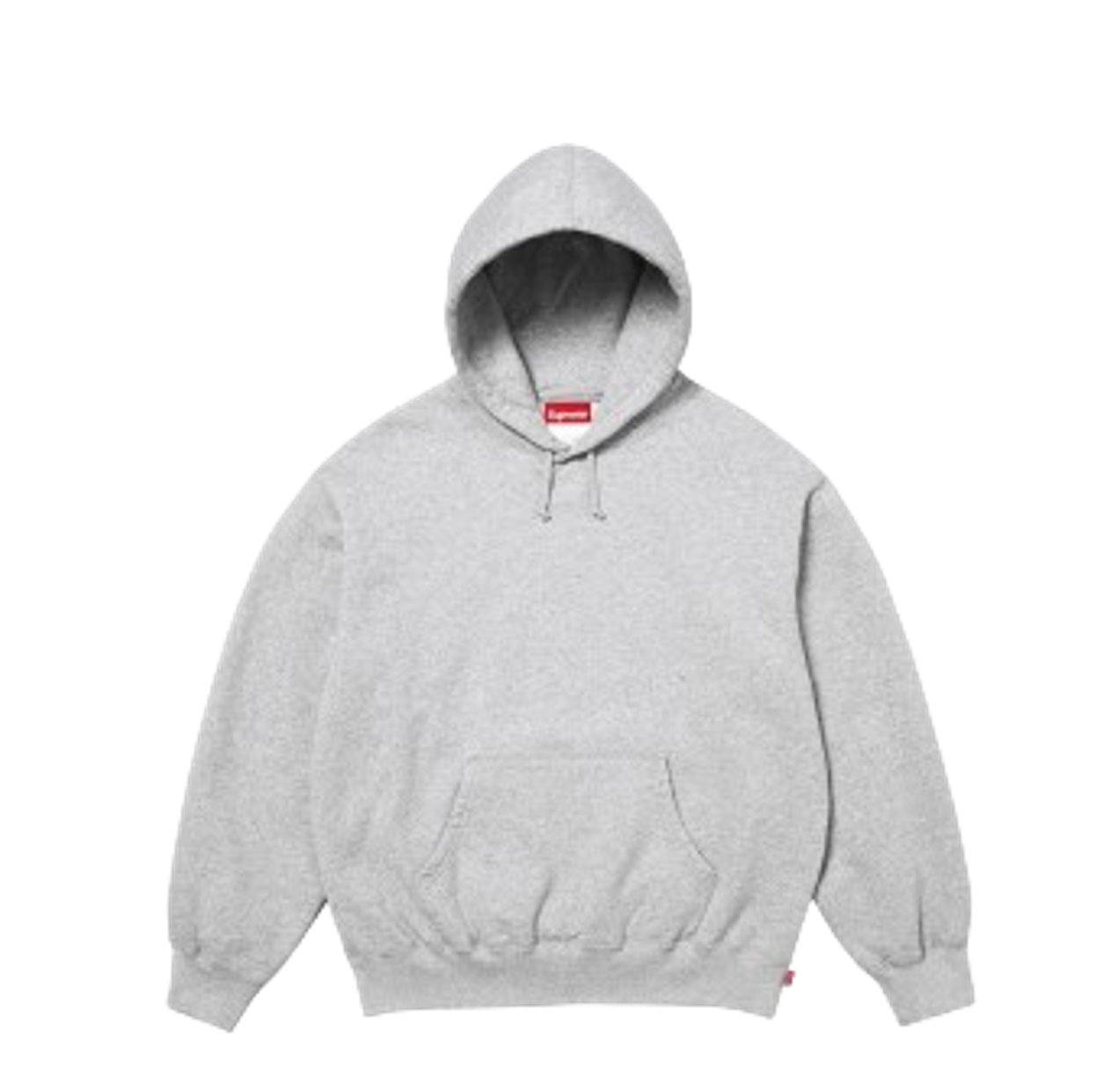 SUPREME HOODIE 'APPLIQUE GREY'