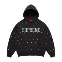 SUPREME HOODIE 'STARS STUDDED BLACK'