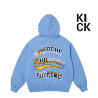 SUPREME HOODIE 'BLUE MULTI LOGO (FW25)