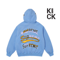 SUPREME HOODIE 'BLUE MULTI LOGO (FW25)