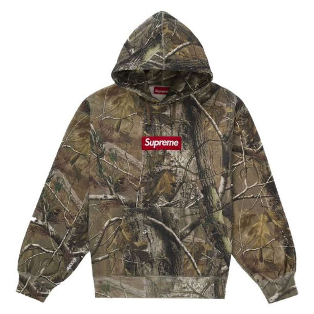 SUPREME HOODIE 'BOX LOGO FW25 REALTREE CAMO'