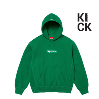 SUPREME HOODIE 'BOX LOGO GREEN'