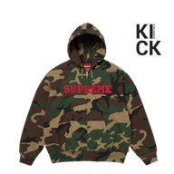 SUPREME HOODIE 'CAMO APPLIQUE (FW25)'
