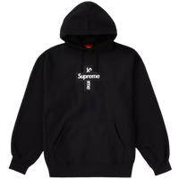 SUPREME HOODIE 'CROSS LOGO BLACK'