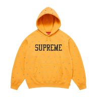 SUPREME HOODIE 'STARS STUDDED DUSTY GOLD'