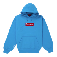 SUPREME HOODIE 'BOX LOGO FW25 BLUE'
