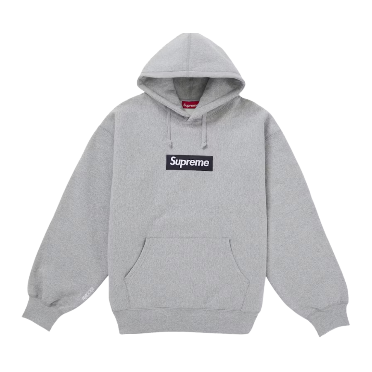 SUPREME HOODIE 'BOX LOGO FW25 GREY'