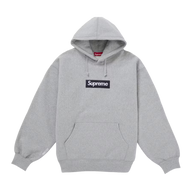SUPREME HOODIE 'BOX LOGO FW25 GREY'