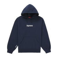 SUPREME HOODIE 'BOX LOGO FW25 NAVY'