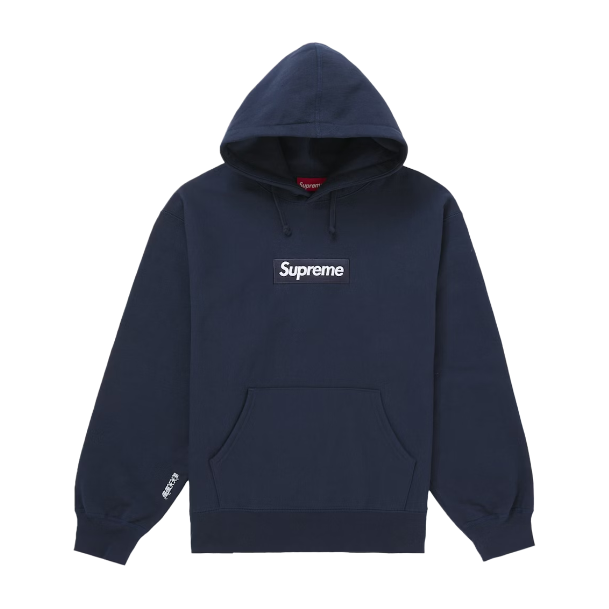 SUPREME HOODIE 'BOX LOGO FW25 NAVY'