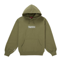 SUPREME HOODIE 'BOX LOGO FW25 OLIVE'