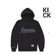 SUPREME HOODIE 'MITCHELL AND NESS NCAA BLACK'