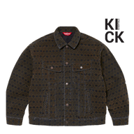 SUPREME JACKET 'DENIM TRUCKER BLACK'