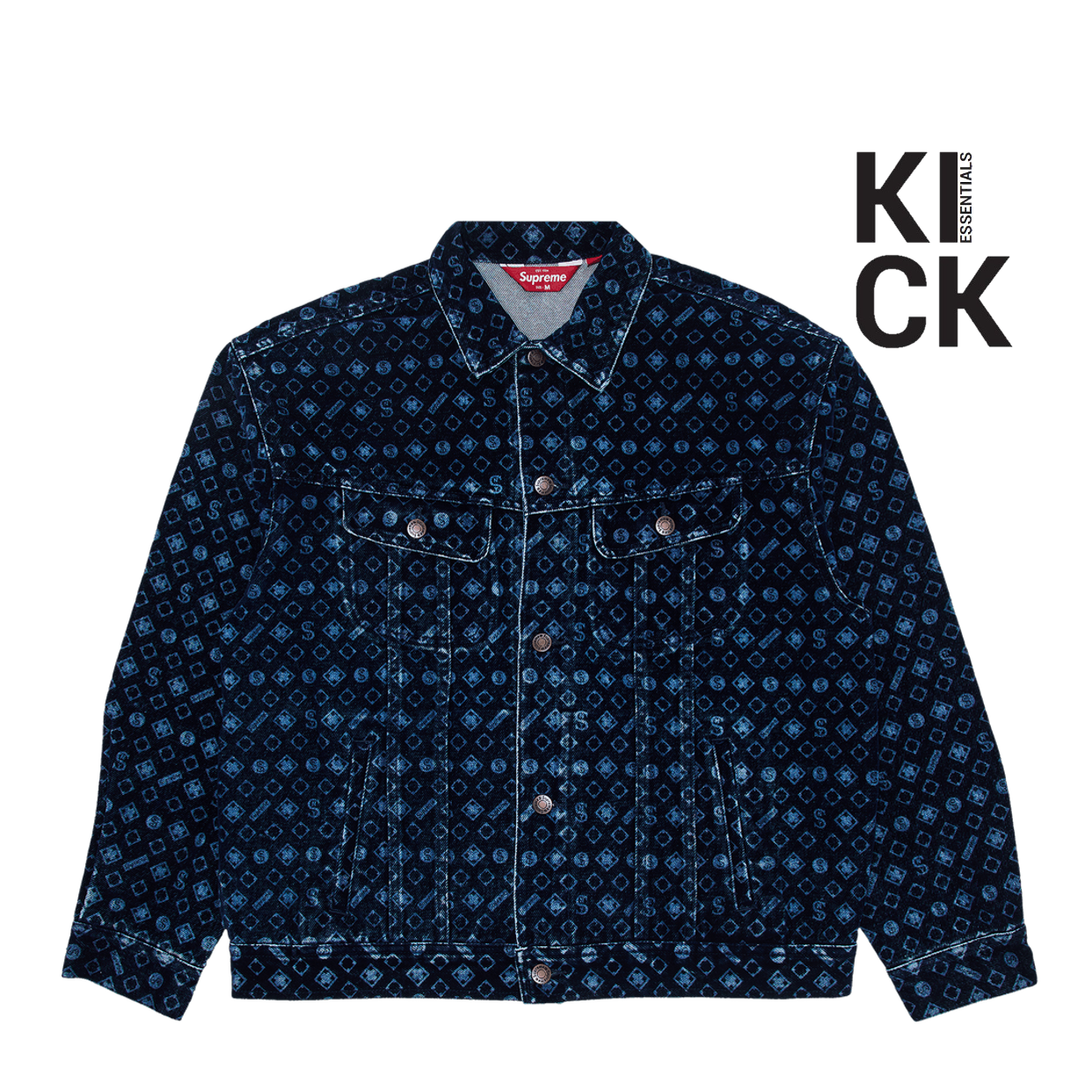 SUPREME JACKET 'DENIM TRUCKER BLUE'