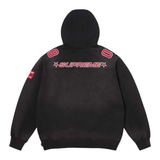 SUPREME JERSEY 'FOOTBALL HOODED BLACK'