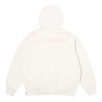 SUPREME JERSEY 'FOOTBALL HOODED WHITE'
