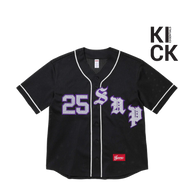 SUPREME JERSEY 'OLD ENGLISH BLACK'