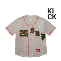 SUPREME JERSEY 'OLD ENGLISH GREY'