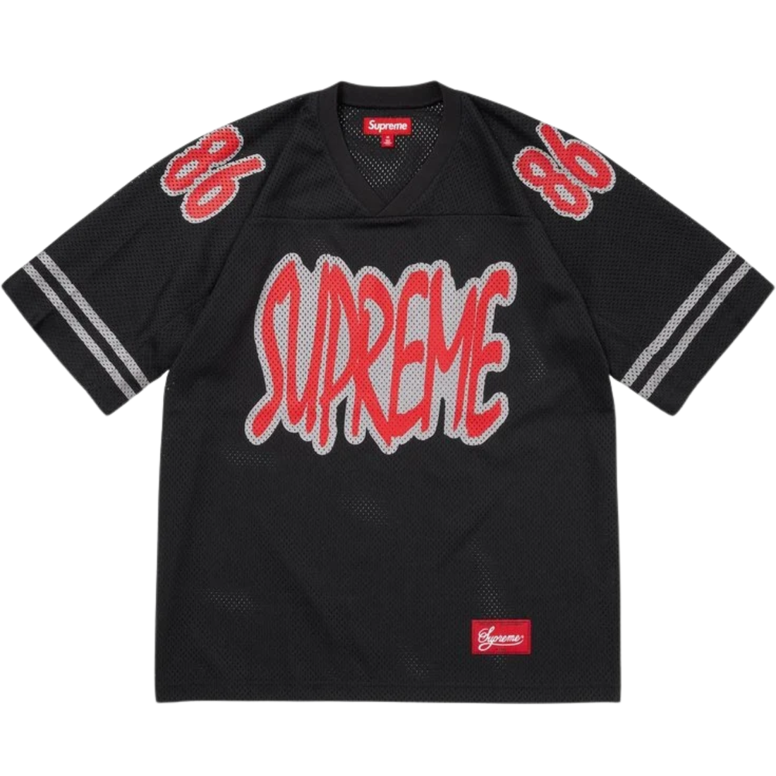 SUPREME JERSEY 'REFLECTIVE FOOTBALL BLACK'