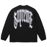 SUPREME LONGSLEEVE 'INTARSIA BLACK'