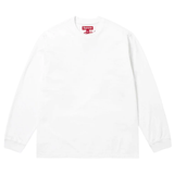 SUPREME LONGSLEEVE 'INTARSIA WHITE'