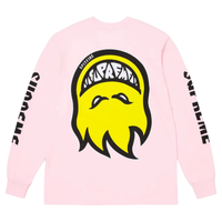 SUPREME LONGSLEEVE 'SPITFIRE LIGHT PINK'
