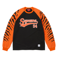 SUPREME LONGSLEEVE 'TIGER RAGLAN ORANGE BLACK'