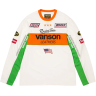 SUPREME LONGSLEEVE 'VANSON WHITE'