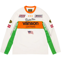 SUPREME LONGSLEEVE 'VANSON WHITE'