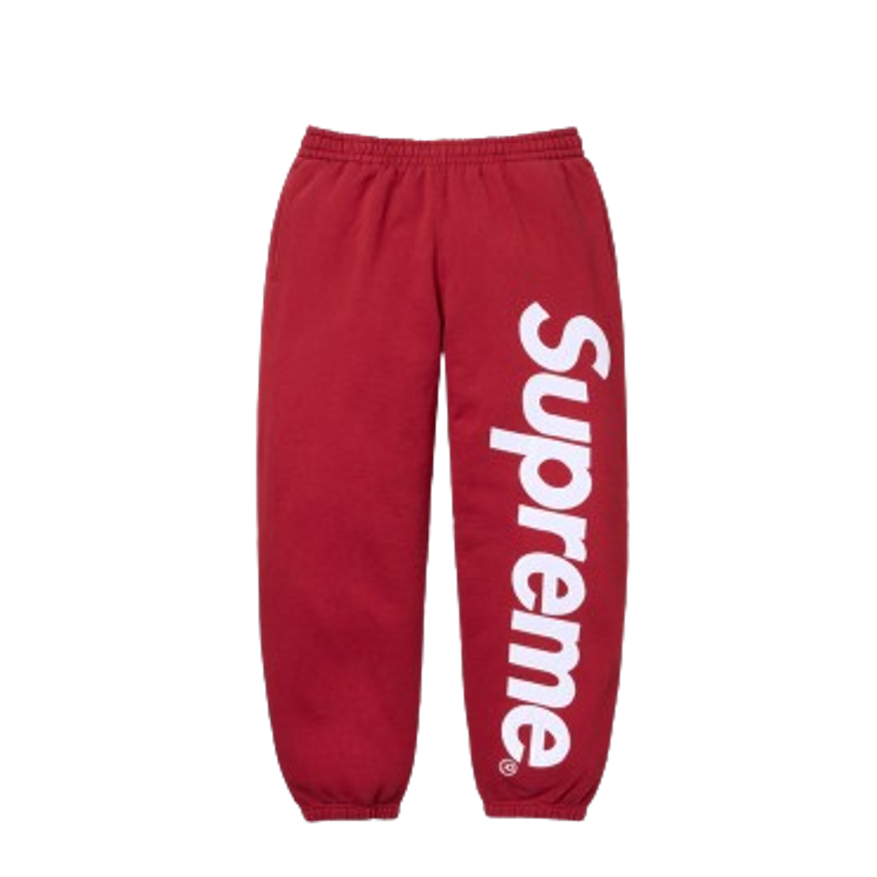 SUPREME PANT 'APPLIQUE RED'