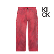 SUPREME PANT 'REFLECTIVE DOUBLE KNEE RED (FW25)'