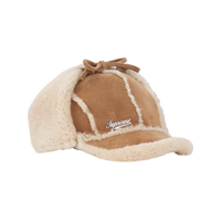 SUPREME CAP 'SHEARLING EARFLAP TAN'