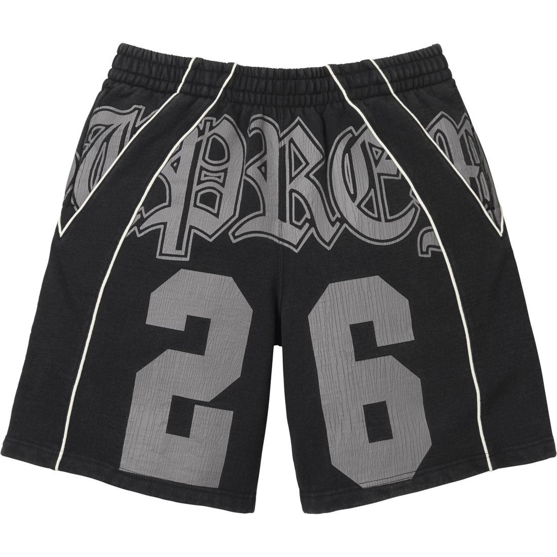 SUPREME SHORT 'PANELED SWEATSHORT BLACK'
