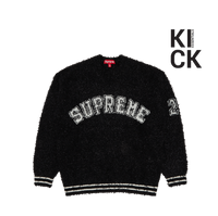 SUPREME SWEATER 'TEXTURED ARC BLACK'