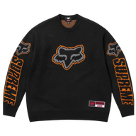 SUPREME SWEATSHIRT 'FOX RACING BLACK'