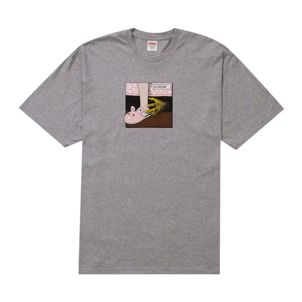 SUPREME TEE 'BED HEATHER GREY'