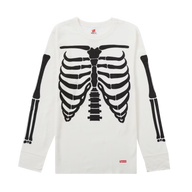 SUPREME TEE 'BONES THERMAL NATURAL'