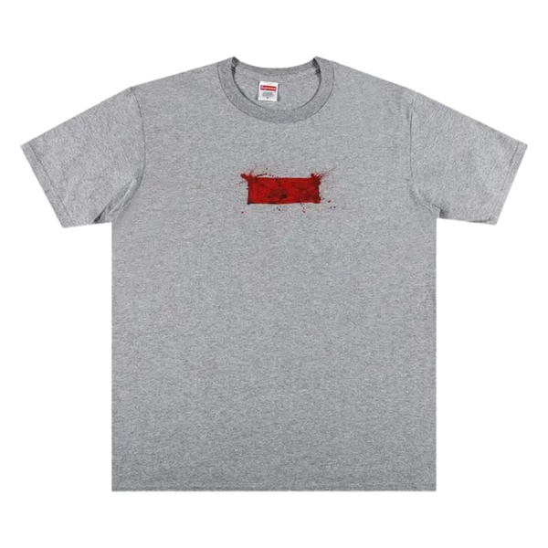 SUPREME TEE 'BOX LOGO RALPH STEADMAN HEATHER GREY'