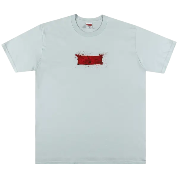 SUPREME TEE 'BOX LOGO RALPH STEADMAN PALE BLUE'