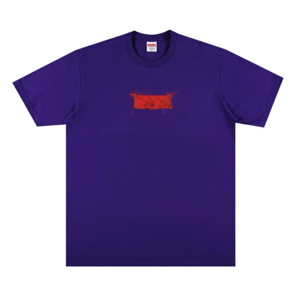 SUPREME TEE 'BOX LOGO RALPH STEADMAN PURPLE'