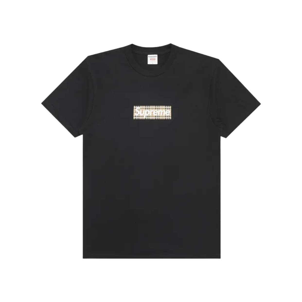 SUPREME TEE 'BURBERRY BOX LOGO'